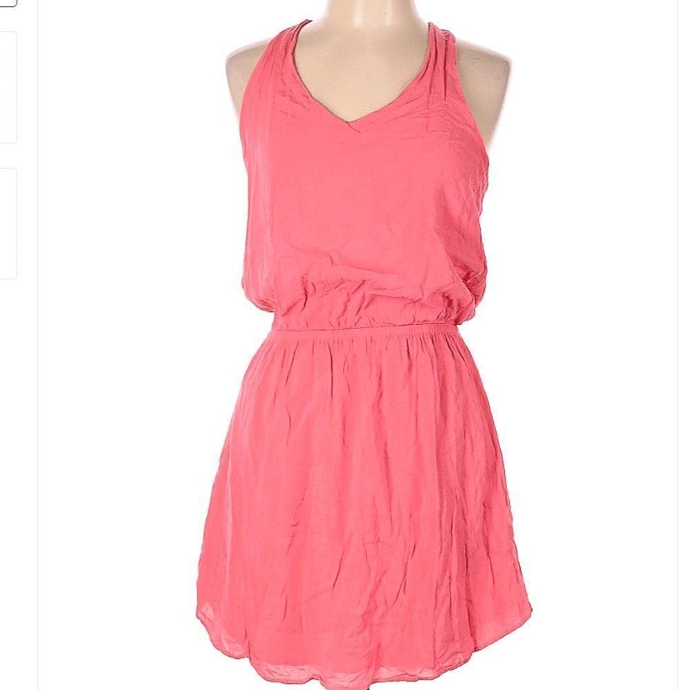 Splendid Racerback Tank Dress Coral Pink Size Large